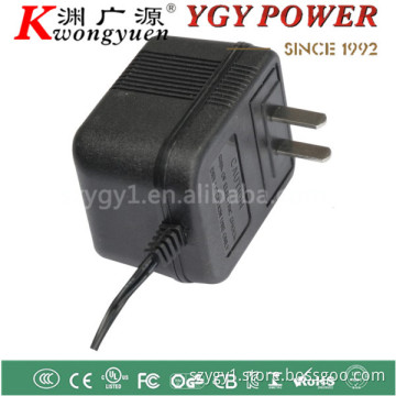 2.5W AC/DC or AC/DC Transformer with 12V 0.2A output standard and USA plug